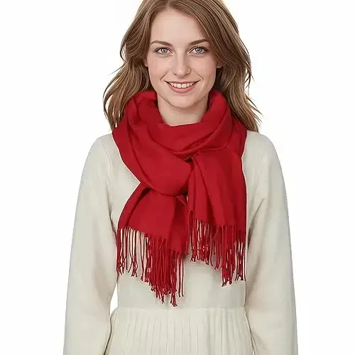 RUI VTRON PasModazoneina Shawl Wraps for Women Large Winter Scarf Soft Shawls and Wraps for Evening Dresses Shawl for Wedding - 3