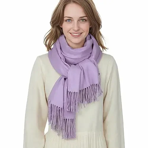 PasModazoneina Shawl Wraps for Women Large Winter Scarf Soft Shawls and Wraps for Evening Dresses Shawl for Wedding - 4