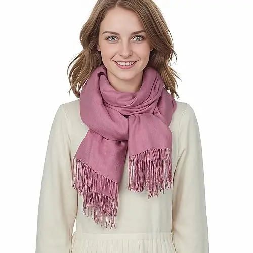 RUI VTRON PasModazoneina Shawl Wraps for Women Large Winter Scarf Soft Shawls and Wraps for Evening Dresses Shawl for Wedding - 3