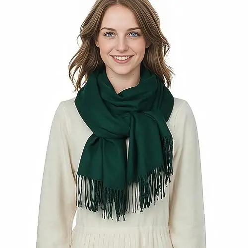 RUI VTRON PasModazoneina Shawl Wraps for Women Large Winter Scarf Soft Shawls and Wraps for Evening Dresses Shawl for Wedding - 3