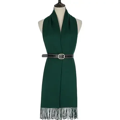 PasModazoneina Shawl Wraps for Women Large Winter Scarf Soft Shawls and Wraps for Evening Dresses Shawl for Wedding - 5