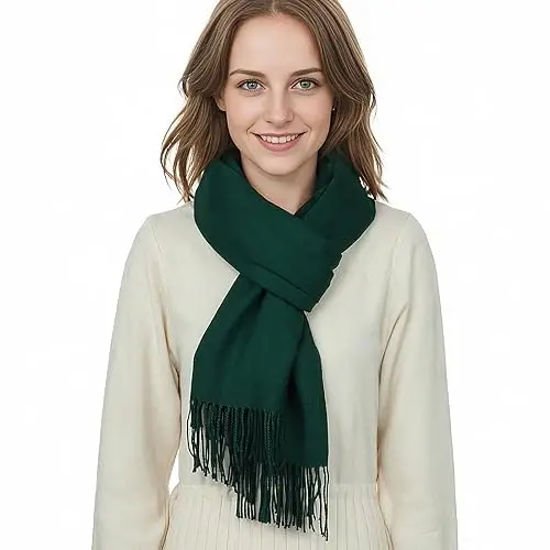 PasModazoneina Shawl Wraps for Women Large Winter Scarf Soft Shawls and Wraps for Evening Dresses Shawl for Wedding - 4