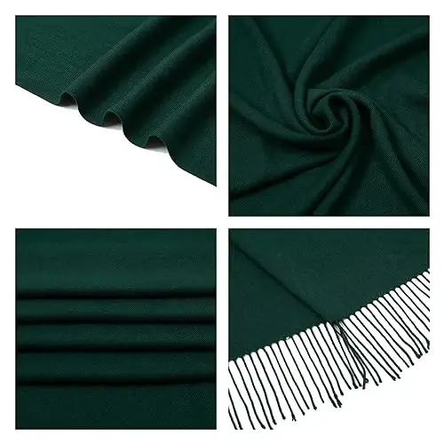 PasModazoneina Shawl Wraps for Women Large Winter Scarf Soft Shawls and Wraps for Evening Dresses Shawl for Wedding - 7