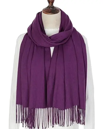 RUI VTRON PasModazoneina Shawl Wraps for Women Large Winter Scarf Soft Shawls and Wraps for Evening Dresses Shawl for Wedding - 6
