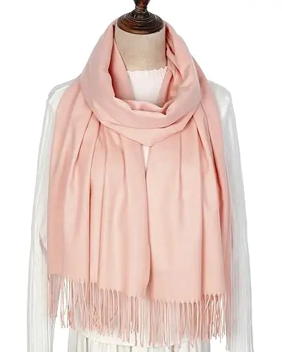 PasModazoneina Shawl Ayollar uchun katta qishki ro'mol Yumshoq ro'mol va kechki liboslar uchun ro'mol To'y uchun ro'mol - 6