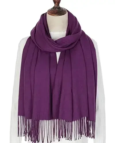 PasModazoneina Shawl Wraps for Women Large Winter Scarf Soft Shawls and Wraps for Evening Dresses Shawl for Wedding - 6