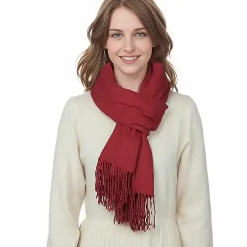 PasModazoneina Shawl Wraps for Women Large Winter Scarf Soft Shawls and Wraps for Evening Dresses Shawl for Wedding - 4