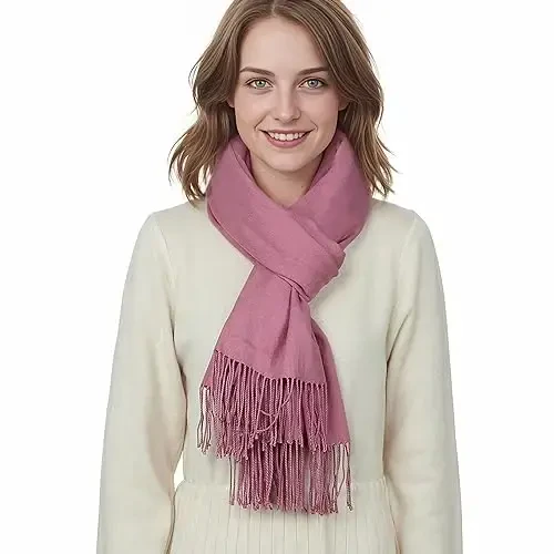 PasModazoneina Shawl Wraps for Women Large Winter Scarf Soft Shawls and Wraps for Evening Dresses Shawl for Wedding - 4