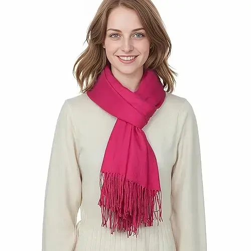 PasModazoneina Shawl Wraps for Women Large Winter Scarf Soft Shawls and Wraps for Evening Dresses Shawl for Wedding - 4