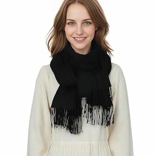 PasModazoneina Shawl Wraps for Women Large Winter Scarf Soft Shawls and Wraps for Evening Dresses Shawl for Wedding - 11