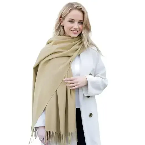 PasModazoneina Shawl Wraps for Women Large Winter Scarf Soft Shawls and Wraps for Evening Dresses Shawl for Wedding - 2