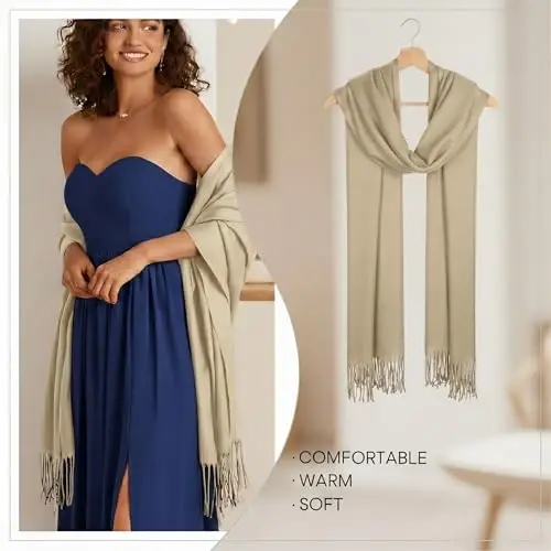PasModazoneina Shawl Wraps for Women Large Winter Scarf Soft Shawls and Wraps for Evening Dresses Shawl for Wedding - RUI (1)