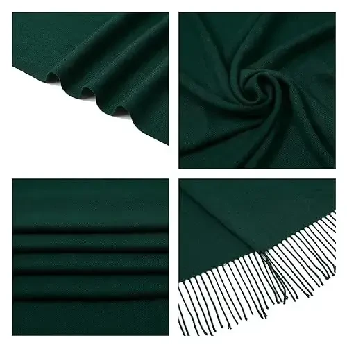 PasModazoneina Shawl Wraps for Women Large Winter Scarf Soft Shawls and Wraps for Evening Dresses Shawl for Wedding - 7