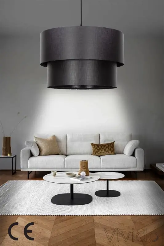 Pasta Sarkıt Avize Siyah Finlin-Siyah - 2