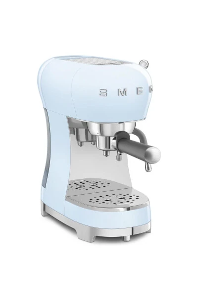 Pastel blue espresso coffee machine. - SMEG (1)