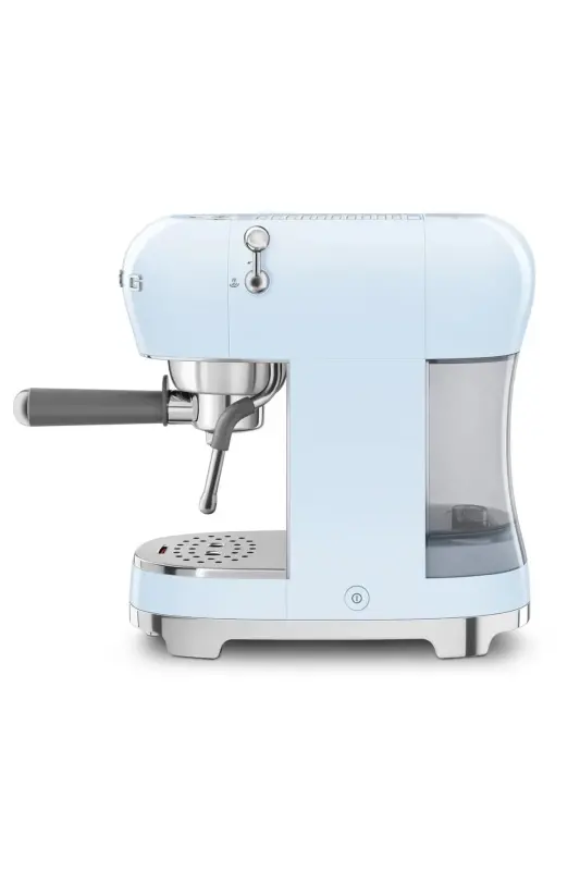 Pastel blue espresso coffee machine. - 7