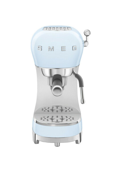 Pastel blue espresso coffee machine. - 1