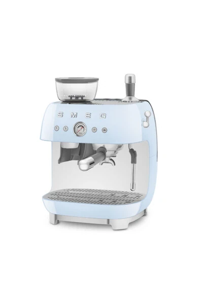 Pastel Blue Grinder Espresso Coffee Machine Egf0 - 4