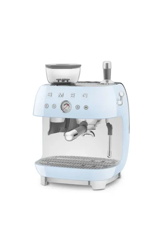 Pastel Blue Grinder Espresso Coffee Machine Egf0 - 4
