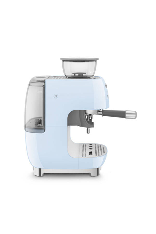 Pastel Blue Grinder Espresso Machine - 3