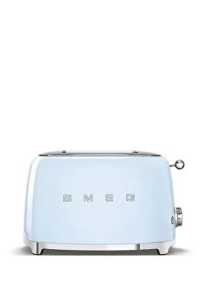 Pastel blue kettle, toaster and citrus juicer set. - 4