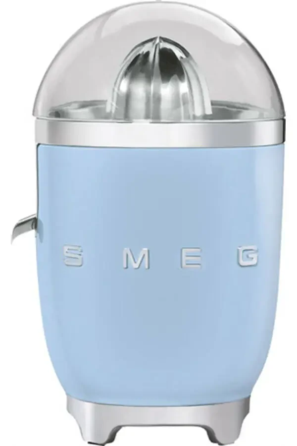 Pastel blue kettle, toaster and citrus juicer set. - 5