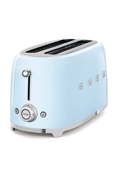 Pastel blue temperature controlled kettle and 2x4 toaster set. - SMEG (1)