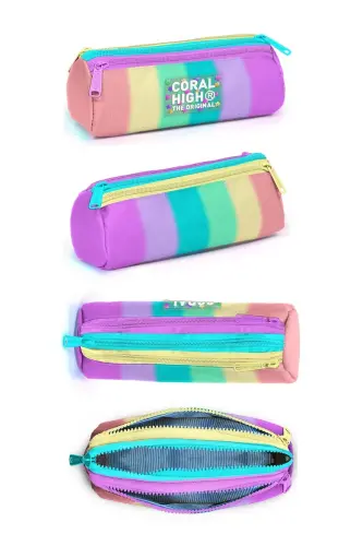 Pastel Colors 3-piece SET School Backpack - pastel colors - 4