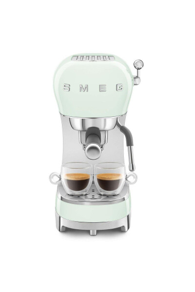 Pastel Green Espresso Machine - 5