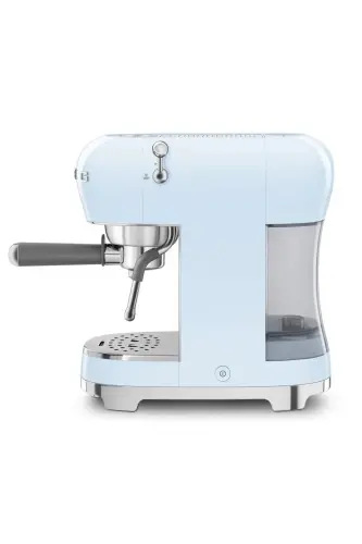 Pastel ko'k rangli espresso qahva mashinasi. - 7