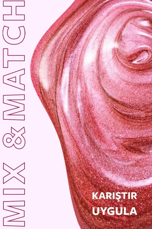 Pastel Show By Mix & Match Glow Liquid Highlighter 72 & Joy Liquid Blush 55-pembe72/55 - 4