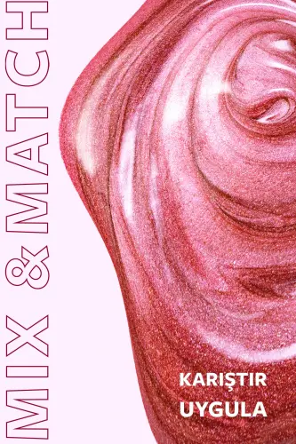Pastel Show By Mix & Match Glow Liquid Highlighter 72 & Joy Liquid Blush 55-pembe72/55 - 4