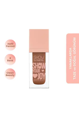 Pastel Show Your Joy Liquid Blush NO: 54-Bronz 