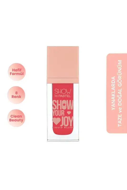 Pastel Show Your Joy Liquid Blush No: 56-Nar Çiçeği - 1