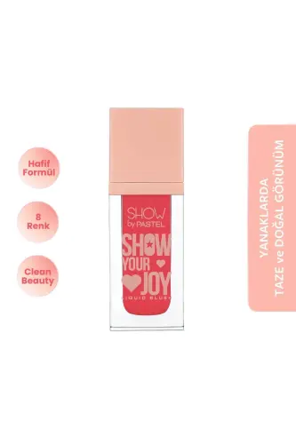 Pastel Show Your Joy Liquid Blush No: 56-Nar Çiçeği 