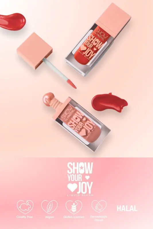 Pastel Show Your Joy Liquid Blush No: 56-Nar Çiçeği - 8