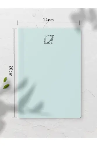 Pastel Temalı Defter Seti - 4 Adet - 14cm*20cm - 64 Sayfa - Çizgisiz-Pastel - 4