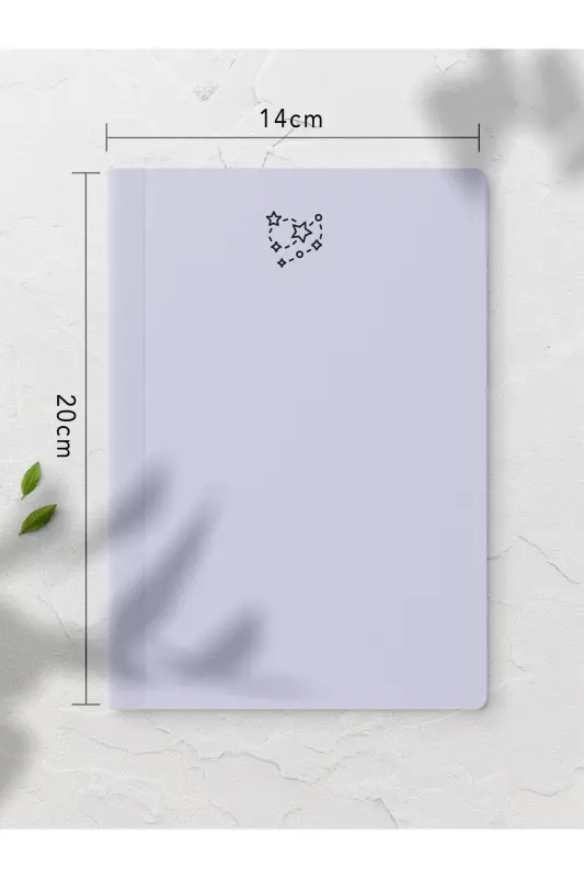 Pastel Temalı Defter Seti - 4 Adet - 14cm*20cm - 64 Sayfa - Çizgisiz-Pastel - 5