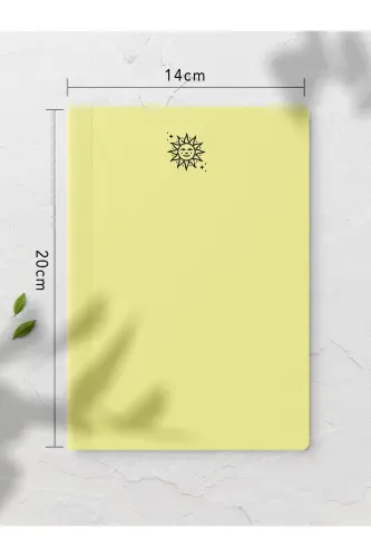 Pastel Temalı Defter Seti - 4 Adet - 14cm*20cm - 64 Sayfa - Çizgisiz-Pastel - 6