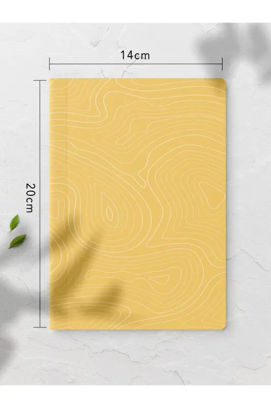 Pastel Temalı Defter Seti - Pastel Dizaynlı Not Defteri - 4 Adet - 14cm*20cm - 64 Sayfa-Pastel - 3