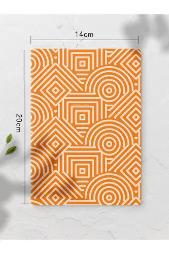 Pastel Temalı Defter Seti - Pastel Dizaynlı Not Defteri - 4 Adet - 14cm*20cm - 64 Sayfa-Pastel - 6