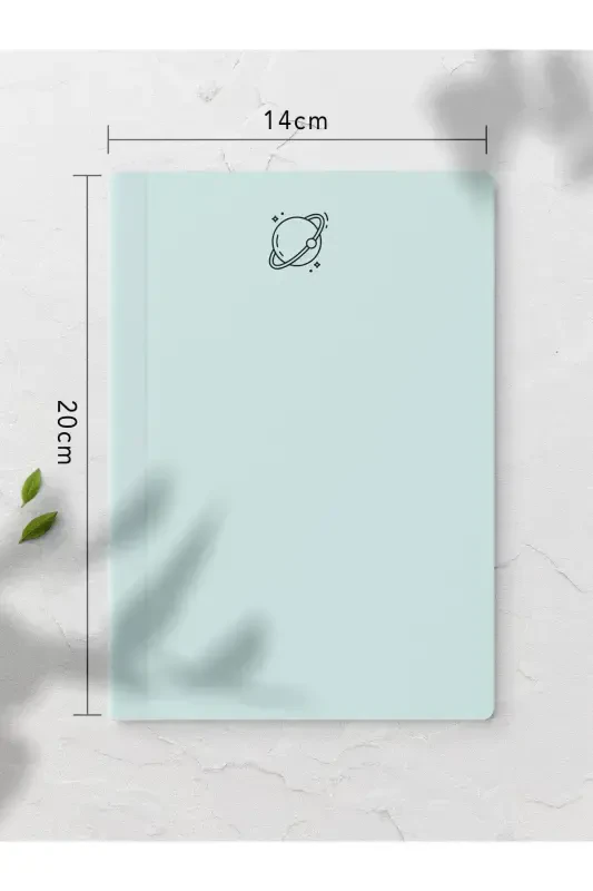 Pastel Themed Notebook Set - 4 Pieces - 14cm*20cm - 64 Pages - Plain - Pastel - 4