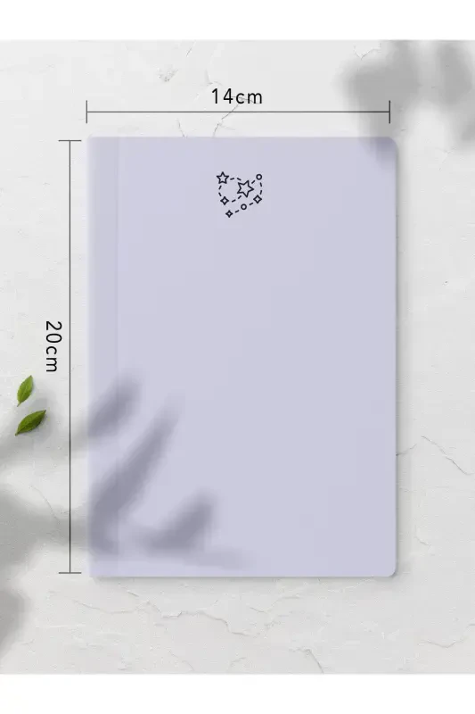Pastel Themed Notebook Set - 4 Pieces - 14cm*20cm - 64 Pages - Plain - Pastel - 5