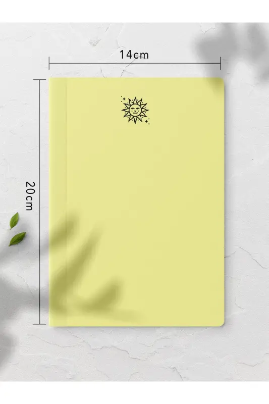 Pastel Themed Notebook Set - 4 Pieces - 14cm*20cm - 64 Pages - Plain - Pastel - 6