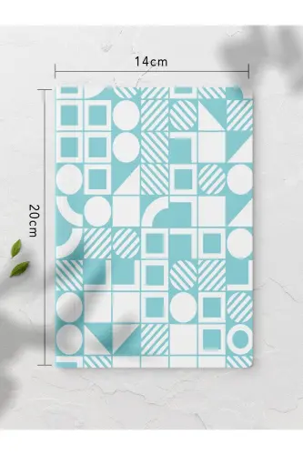 Pastel Themed Notebook Set - Pastel Designed Notebook - 4 Pieces - 14cm*20cm - 64 Pages - Pastel - 4