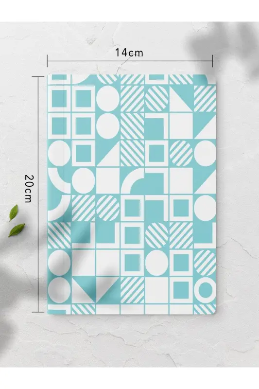 Pastel Themed Notebook Set - Pastel Designed Notebook - 4 Pieces - 14cm*20cm - 64 Pages - Pastel - 4