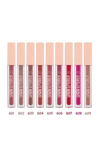 Пастельная жидкая матовая помада Show By Liquid Matte Lip Stick 606 - Розовый - 4