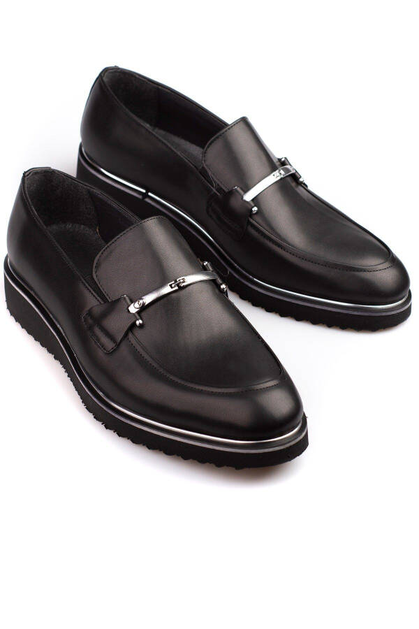 Patent Leather and Matte Black Classic Men's Shoes Suitable for Tuxedo and Suit - 5