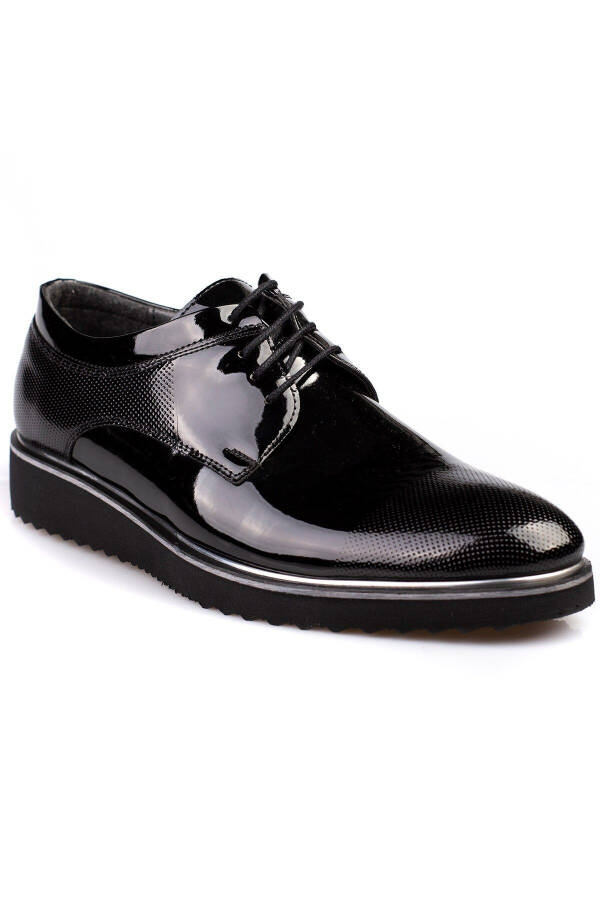 Patent Leather Classic Men's Shoes Suitable for Suits and Tuxedos - 2