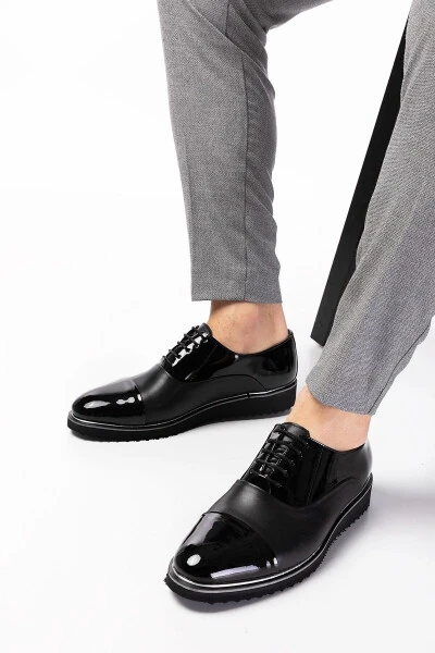 Patent Leather, Classic Shoes for Wedding Suits and Suits - Modazone (1)